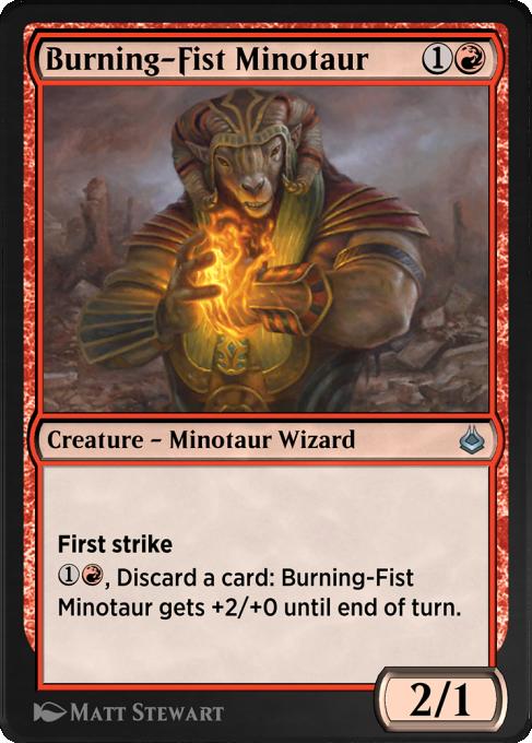 Burning-Fist Minotaur