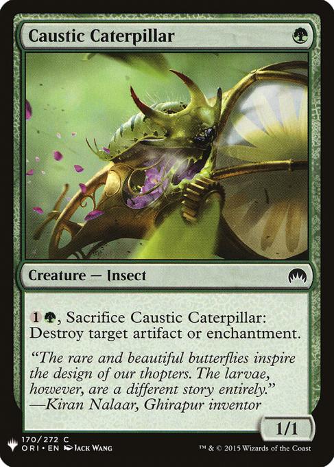 Caustic Caterpillar