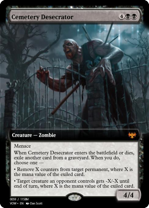 Cemetery Desecrator