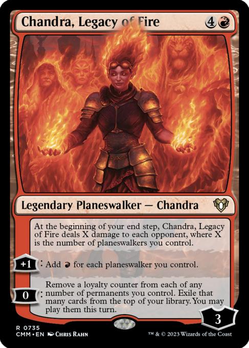 Chandra, Legacy of Fire