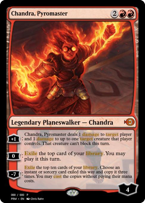 Chandra, Pyromaster