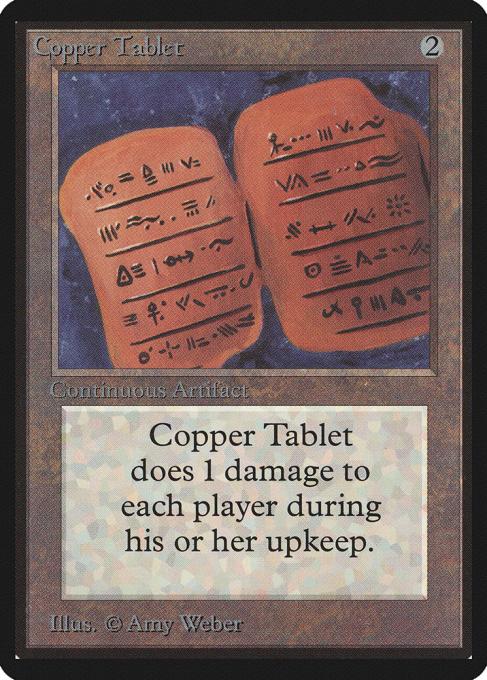 Copper Tablet