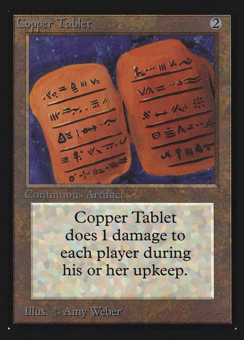 Copper Tablet