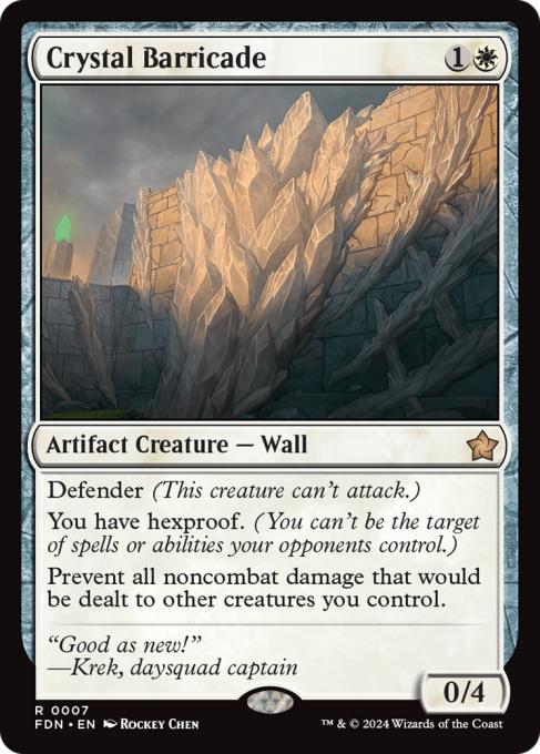 Crystal Barricade