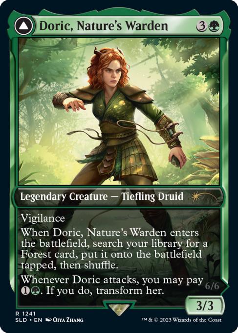 Doric, Nature's Warden // Doric, Owlbear Avenger