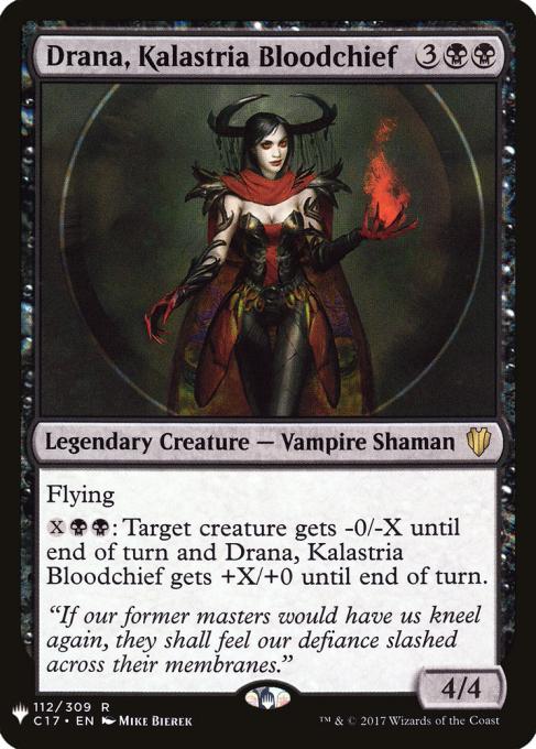 Drana, Kalastria Bloodchief