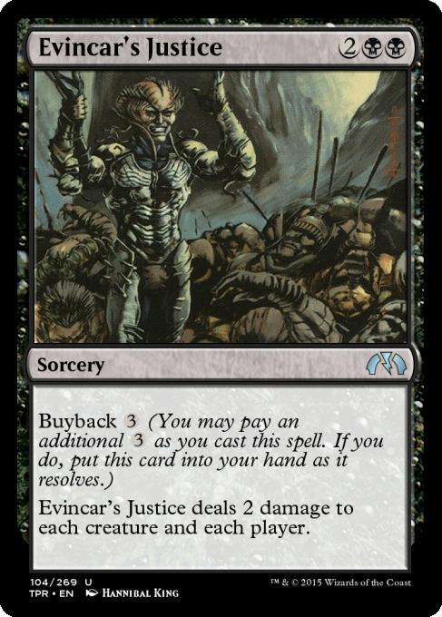 Evincar's Justice