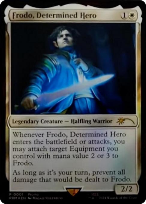 Frodo, Determined Hero