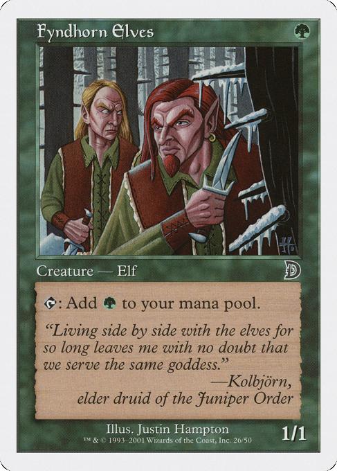 Fyndhorn Elves