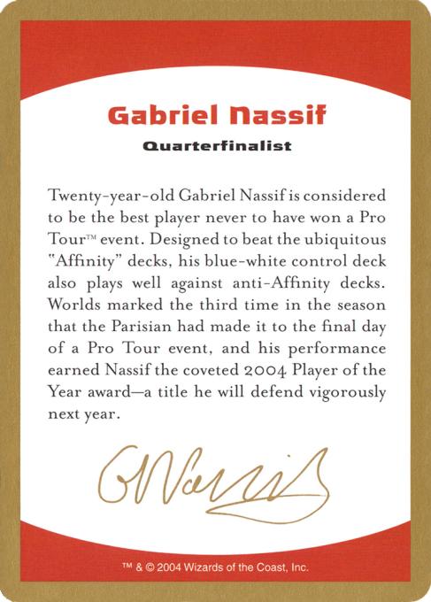 Gabriel Nassif Bio