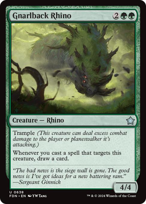 Gnarlback Rhino