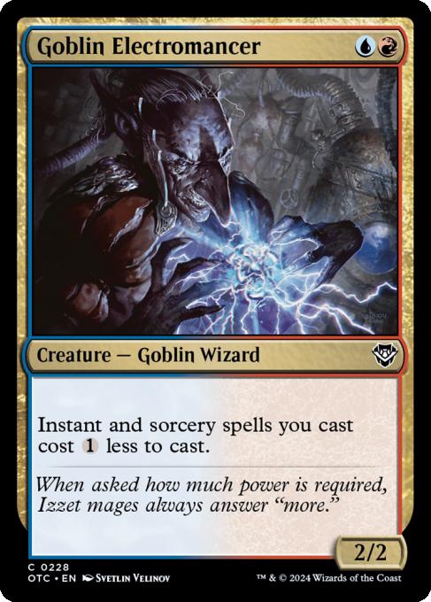 Goblin Electromancer