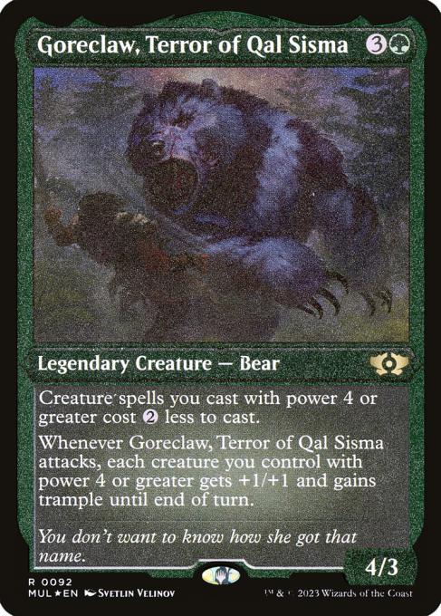 Goreclaw, Terror of Qal Sisma