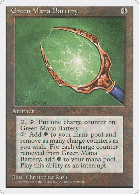 Green Mana Battery