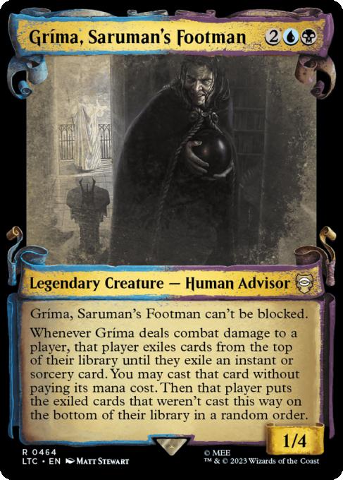 Gríma, Saruman's Footman