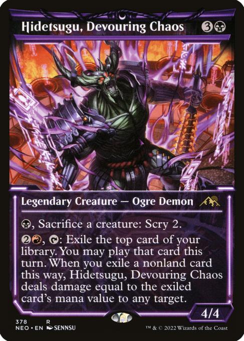 Hidetsugu, Devouring Chaos