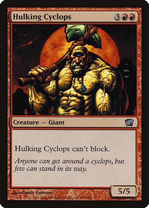 Hulking Cyclops