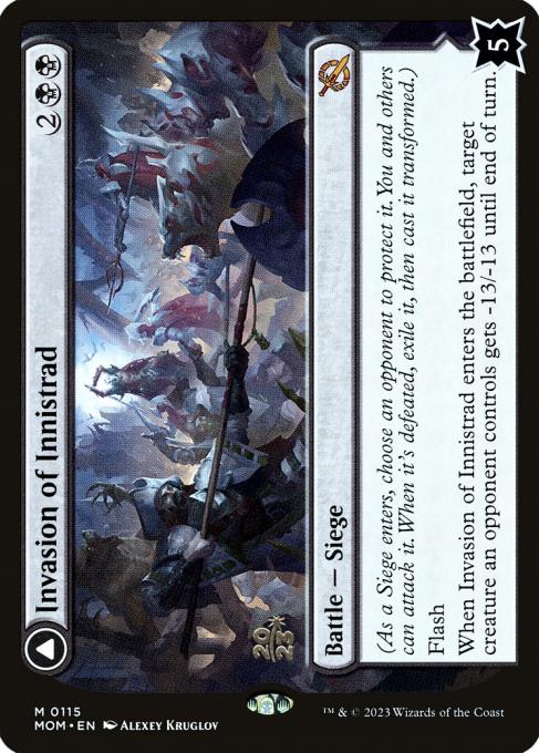 Invasion of Innistrad // Deluge of the Dead