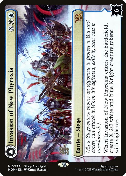 Invasion of New Phyrexia // Teferi Akosa of Zhalfir