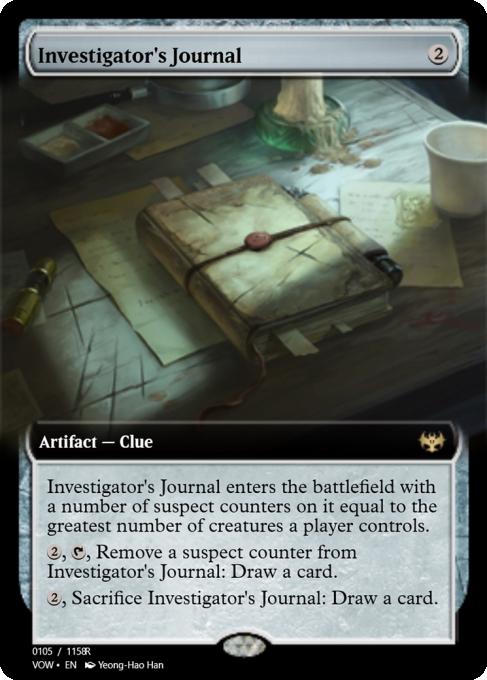 Investigator's Journal