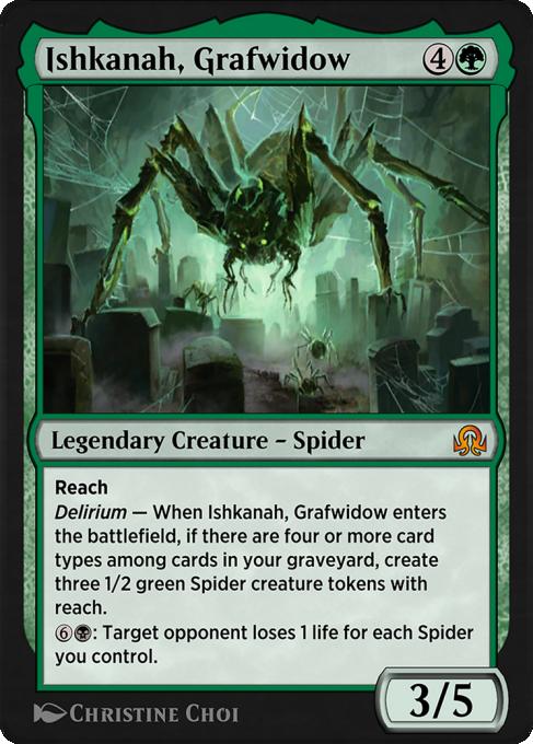 Ishkanah, Grafwidow