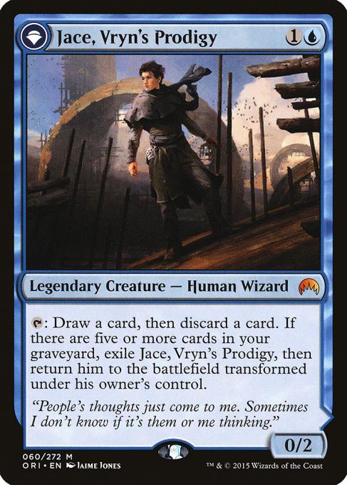 Jace, Vryn's Prodigy // Jace, Telepath Unbound