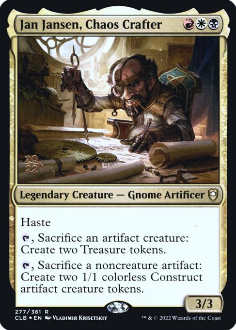 Jan Jansen, Chaos Crafter