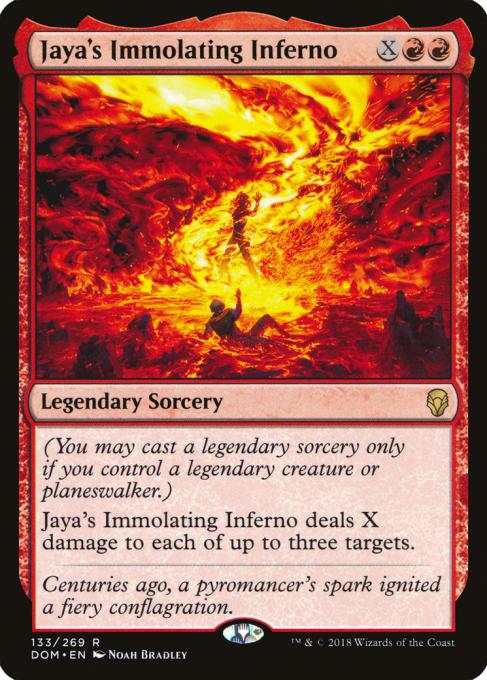 Jaya's Immolating Inferno