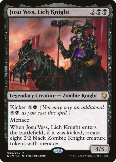 Josu Vess, Lich Knight