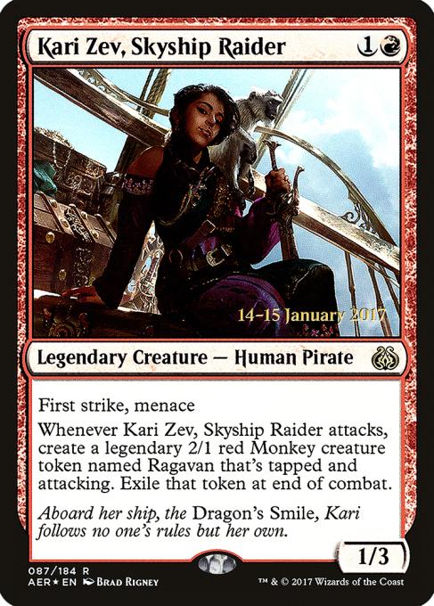 Kari Zev, Skyship Raider