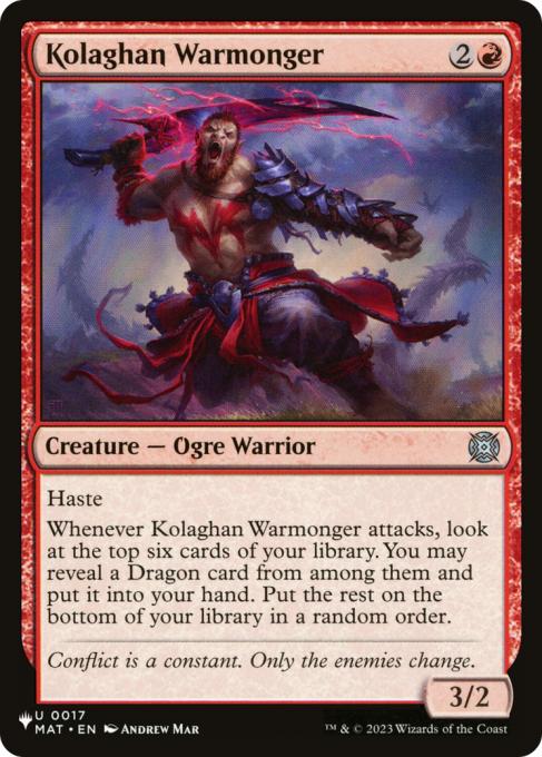 Kolaghan Warmonger