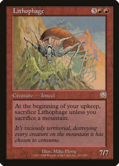 Lithophage