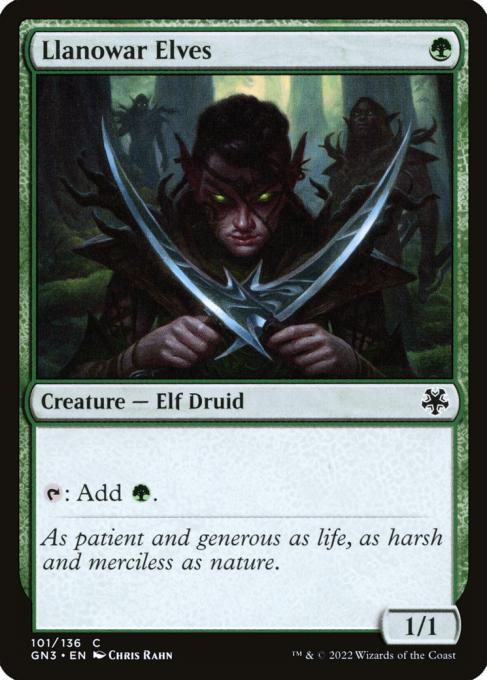 Llanowar Elves