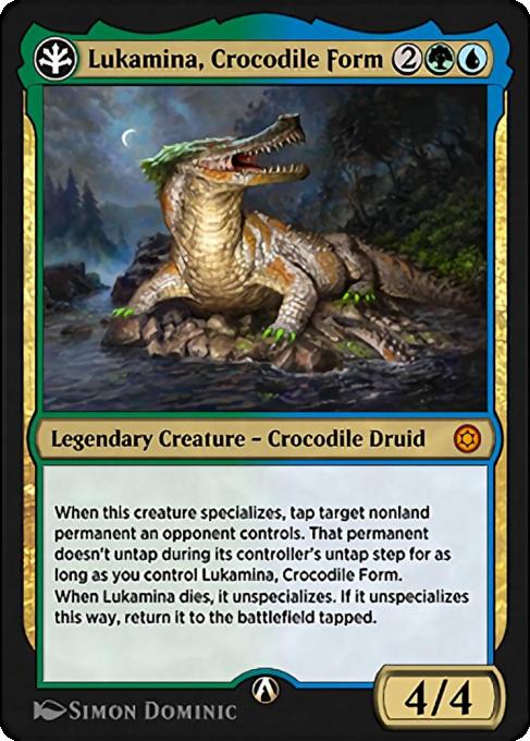 Lukamina, Crocodile Form