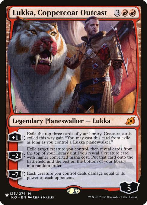 Lukka, Coppercoat Outcast