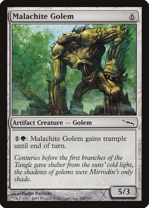 Malachite Golem