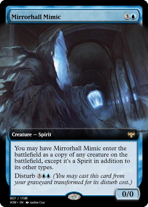 Mirrorhall Mimic // Ghastly Mimicry