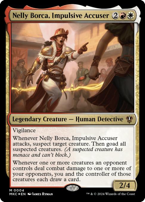 Nelly Borca, Impulsive Accuser