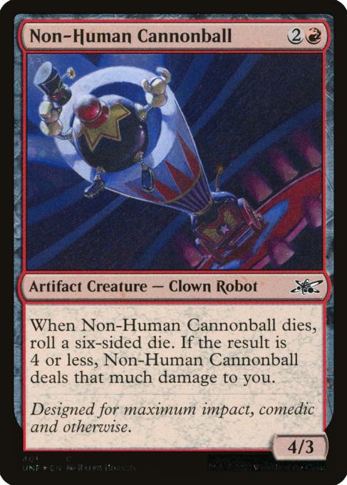 Non-Human Cannonball