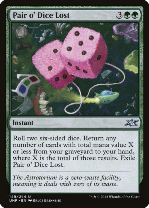 Pair o' Dice Lost