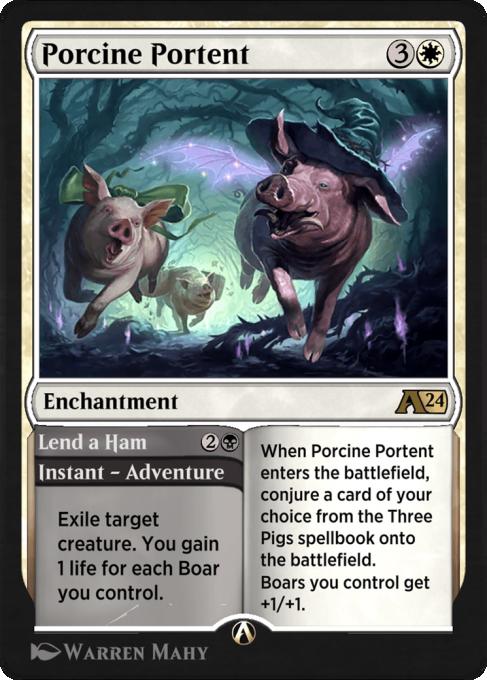 Porcine Portent // Lend a Ham