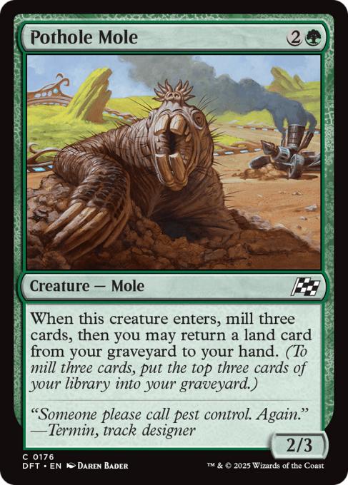 Pothole Mole