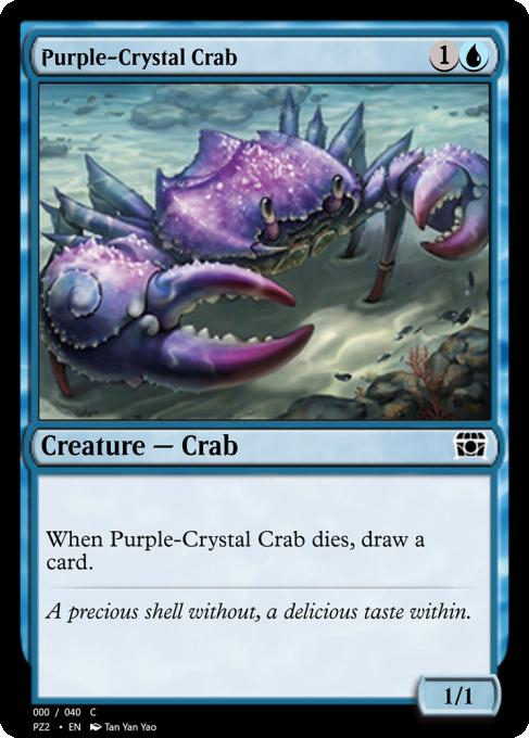 Purple-Crystal Crab