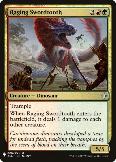 Raging Swordtooth