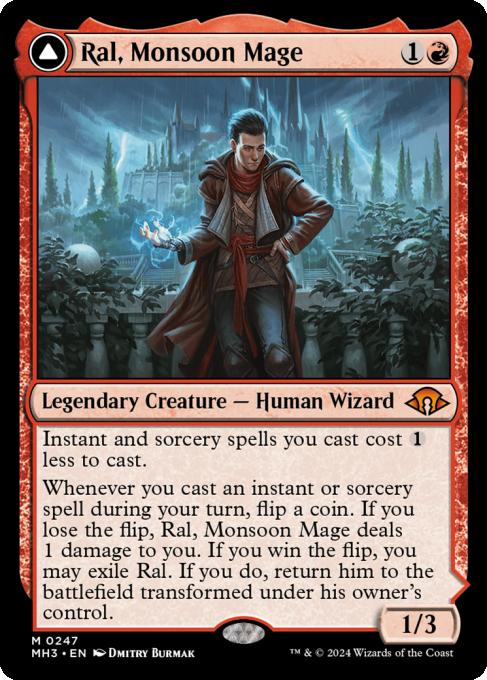 Ral, Monsoon Mage // Ral, Leyline Prodigy