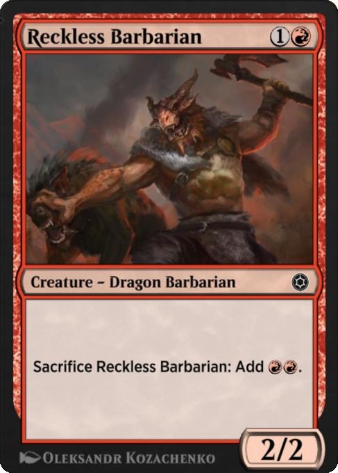 Reckless Barbarian