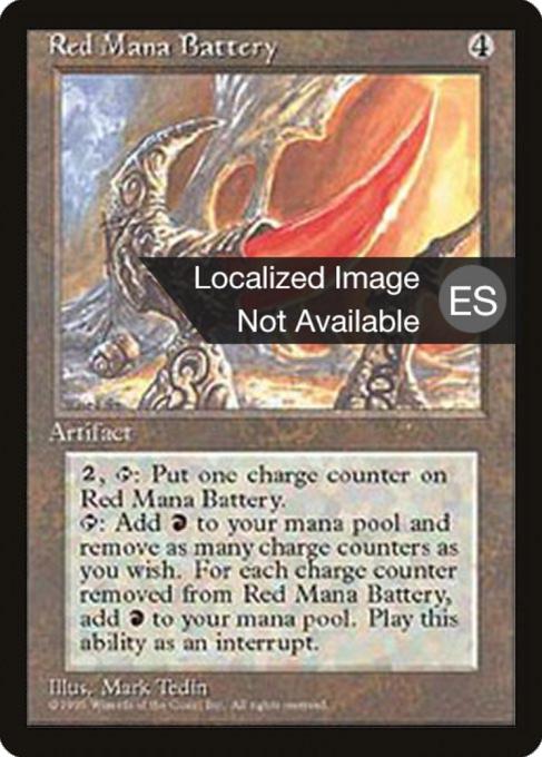 Red Mana Battery