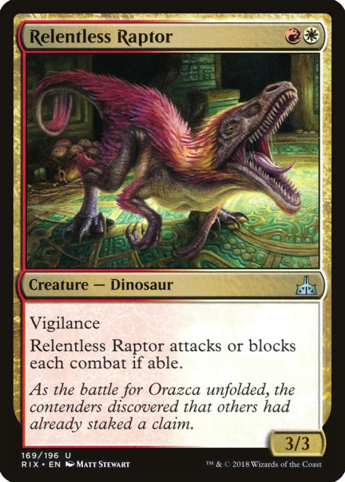 Relentless Raptor