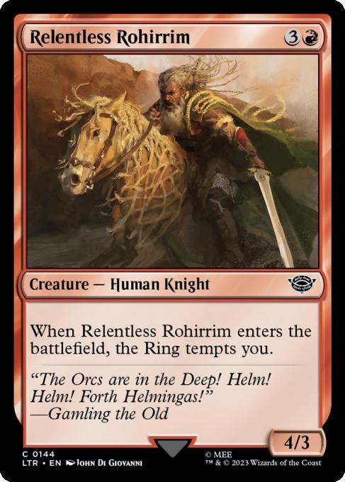 Relentless Rohirrim