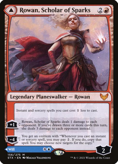 Rowan, Scholar of Sparks // Will, Scholar of Frost